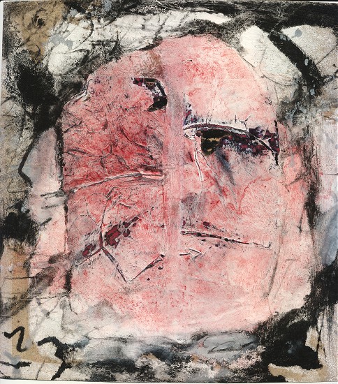 Altamira (5), Acryl auf Papier, 24 x 22 cm, 2005 Altamira (5)
