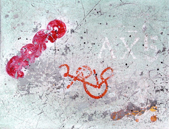 Acryl auf grundiertem Karton, 28 x 36 cm, 2002 001