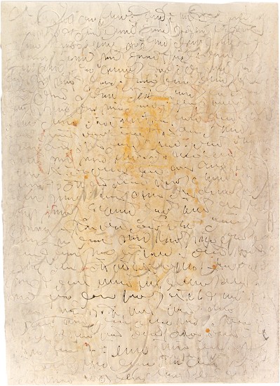 Acryl auf grundiertem Papier, 65 x 47 cm, 1998 001