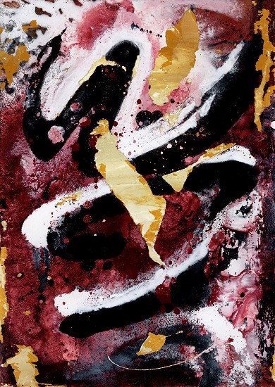 T8, Acryl auf Leinwand, ca. 32 x 25 cm, 2005 001